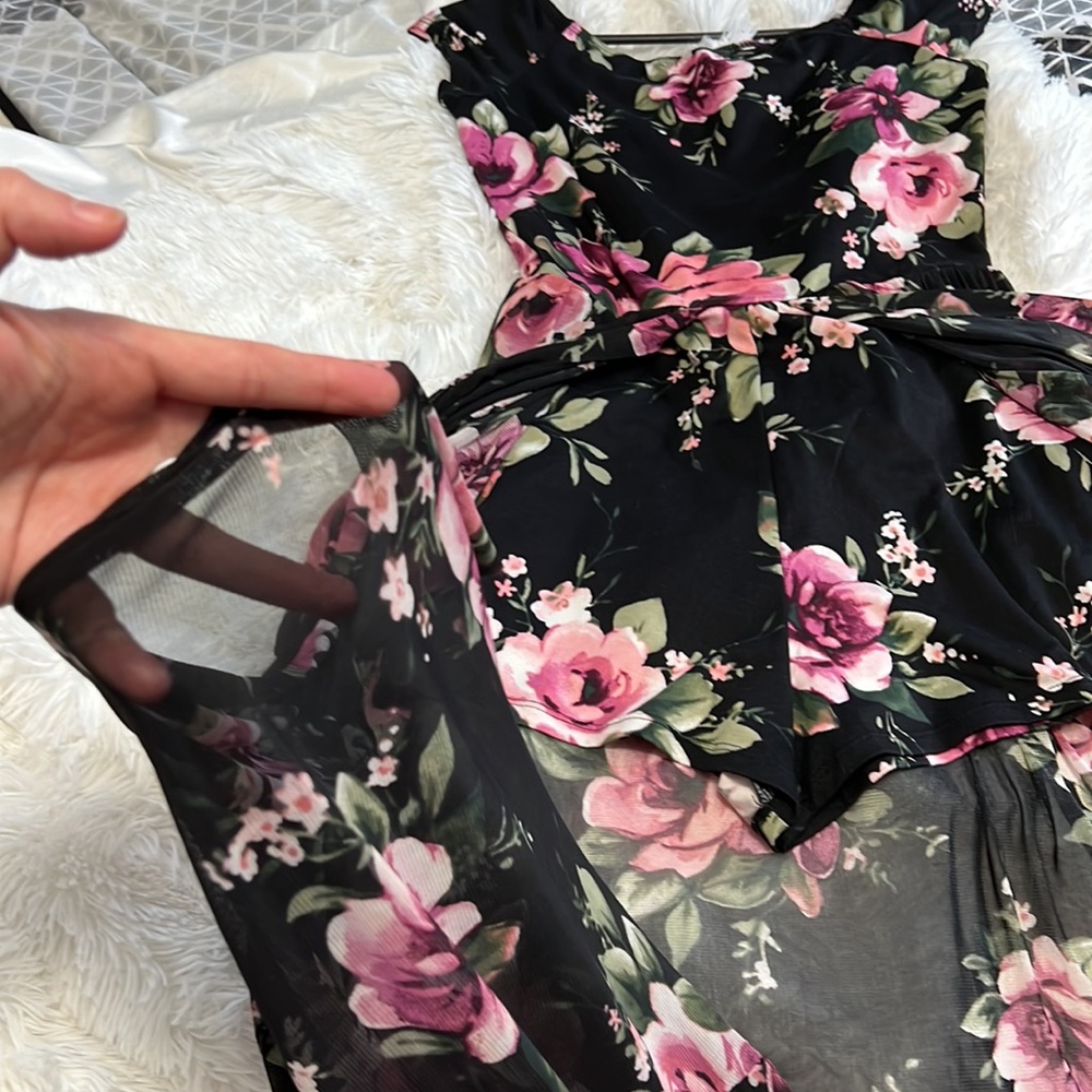 Floral Romper / Dress